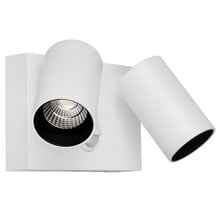Capri Outdoor 2 Light LED Wall Spotlight with Sensor